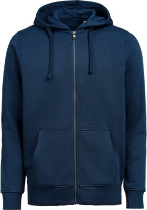 Schwere Unisex Kapuzen Sweatjacke OCS RCS Full Zip Hoodie - Reklamnepredmety
