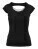 Damen-T-Shirt mit Rückenausschnitt - by035-black - variant 