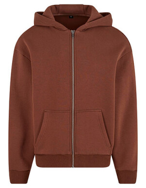 Flauschiger Kapuzenpullover mit Reißverschluss - Reklamnepredmety