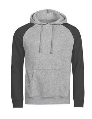 Urbaner zweifarbiger Hoodie - Reklamnepredmety