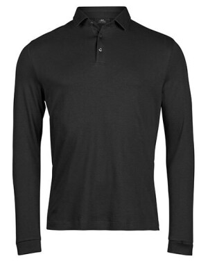 Langarm-Polo aus Pima-Baumwolle - Reklamnepredmety