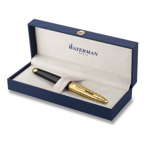Waterman Caréne Opera SE DLX Black GT Füllfederhalter - F-Feder - Reklamnepredmety