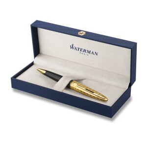Waterman Caréne Opera SE DLX Black GT Kugelschreiber - Reklamnepredmety
