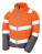 RT325F Womens Soft Padded Safety Jacket - RT325F_Fluorescent-Orange_Grey - variant Ls 1000221610