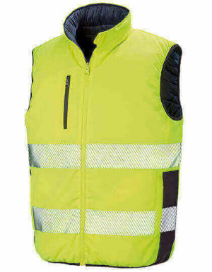 RT332 Reversible Soft Padded Safety Gilet - Reklamnepredmety