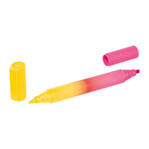 Zweifarbiger Textmarker - Reklamnepredmety