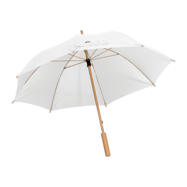 Regenschirm mit Bambusgriff