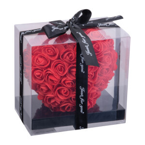 Künstliche Rosen in Herzform - Reklamnepredmety