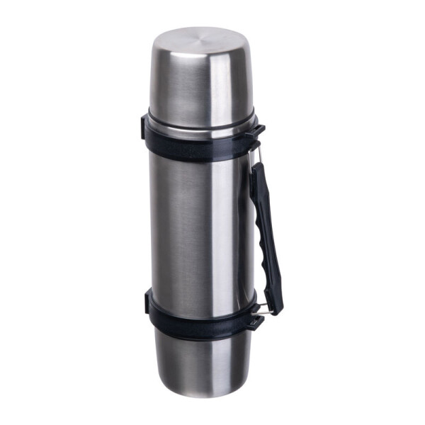 Vakuum-Thermoskanne mit Bechern, 1000 ml