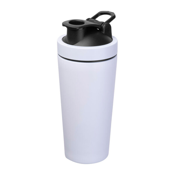 Protein-Shaker aus Edelstahl, 750 ml
