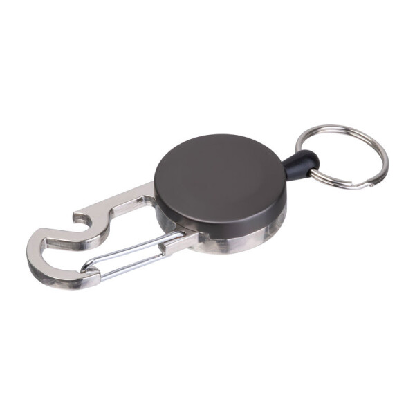 Einziehbarer Schlüsselring mit Karabiner PEGGY