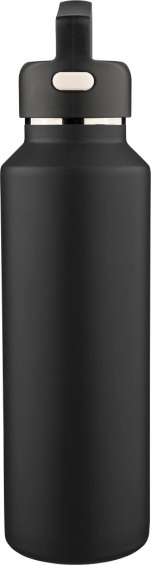 Doppelwandige Flasche aus recyceltem Edelstahl, 600 ml - Reklamnepredmety