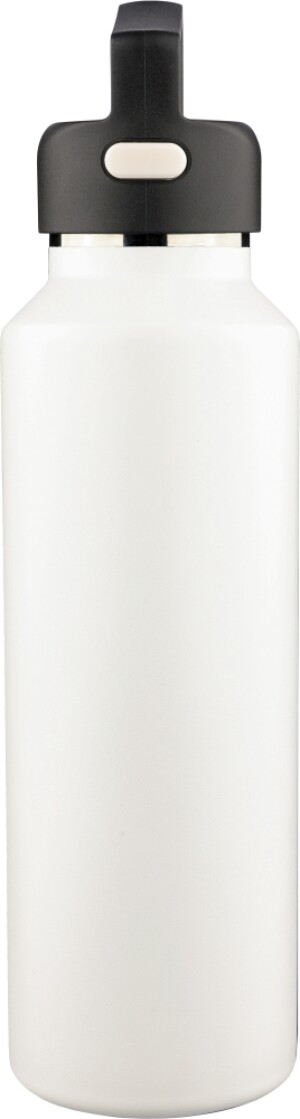 Doppelwandige Flasche aus recyceltem Edelstahl, 600 ml - Reklamnepredmety