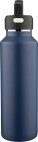 Doppelwandige Flasche aus recyceltem Edelstahl, 600 ml - f4916402pk2 - variant Gi F4916402PK2