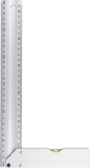 Aluminiumwinkel mit integrierter Wasserwaage - Reklamnepredmety