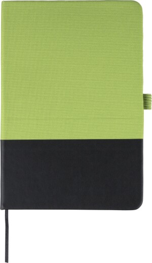 A5-Polyester-Notizbuch - Reklamnepredmety