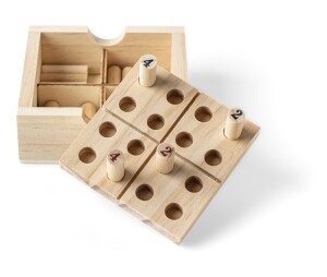 Mini-Sudoku-Set aus Kiefernholz - Reklamnepredmety
