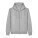 Der Astor Unisex-Kapuzenpullover mit Reißverschluss - stsu261-heathergrey-packshot-main-front - variant 