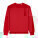 Das Unisex-Sweatshirt „The Thinker“ mit Rundhalsausschnitt - stsu269-red-packshot-main-front - variant 