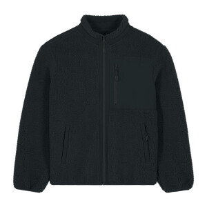 Brooker Unisex-Sherpa-Jacke in lockerer Passform - Reklamnepredmety