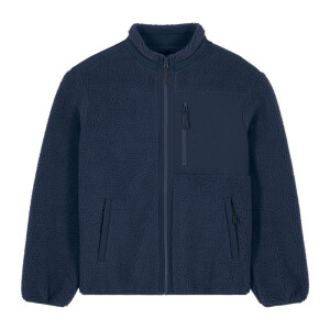 Brooker Unisex-Sherpa-Jacke in lockerer Passform - Reklamnepredmety