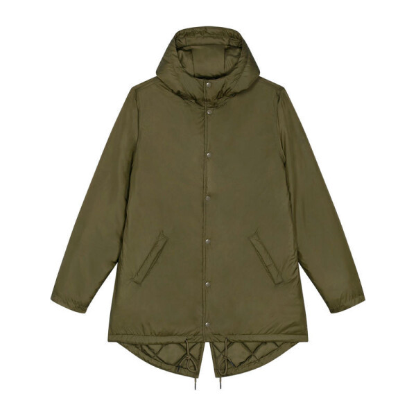 Gefütterter Parka, Unisex-gefütterte Parkajacke