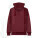 Connector 2.0 Unisex-Kapuzenjacke mit Reißverschluss (mittlere Passform) - stsu207-burgundy_packshot_main_back - variant Eg STSU207C2441L