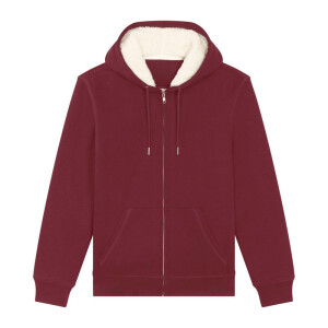 Hygger Sherpa Unisex-Kapuzenpullover mit Reißverschluss und Futter, Sherpa-Fleece, Reißverschluss und Kapuze - Reklamnepredmety