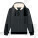 Hygger Sherpa Unisex-Kapuzenpullover mit Reißverschluss und Futter, Sherpa-Fleece, Reißverschluss und Kapuze - stsu956-darkheathergrey_packshot_main_front - variant Eg STSU956C6511L