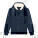 Hygger Sherpa Unisex-Kapuzenpullover mit Reißverschluss und Futter, Sherpa-Fleece, Reißverschluss und Kapuze - stsu956-frenchnavy_packshot_main_front - variant Eg STSU956C7272S