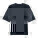 Blaster Unisex Oversize-T-Shirt mit hohem Kragen - sttu815-indiainkgrey_packshot_main_back - variant Eg STTU815C7152X