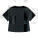 Stella Collider Damen-T-Shirt mit hochrollbaren Ärmeln - sttw089-black_packshot_main_front - variant Eg STTW089C0021L