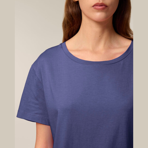 Stella Serena Damen-T-Shirt mit tiefem Ausschnitt