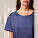 Stella Serena Damen-T-Shirt mit tiefem Ausschnitt - sttw173-dusk_studio_lifestyle_detail_front - variant Eg STTW173C3591M