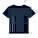 Stella Serena Damen-T-Shirt mit tiefem Ausschnitt - sttw173-frenchnavy_packshot_main_front - variant Eg STTW173C7271L