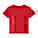 Stella Serena Damen-T-Shirt mit tiefem Ausschnitt - sttw173-red_packshot_main_front - variant Eg STTW173C0041L