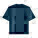 Das Unisex-Schwergewichtsbox-T-Shirt - sttu078-deepteal_packshot_main_front - variant Eg STTU078C1361L