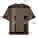 Das Unisex-Schwergewichtsbox-T-Shirt - sttu078-mocha_packshot_main_front - variant Eg STTU078C1351L