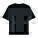 The iconic mid-light unisex relaxed t-shirt - sttu964-black_packshot_main_back - variant Eg STTU964C0021L