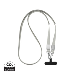 Nivo Crossbody-Handyband aus RCS recyceltem PET - Reklamnepredmety