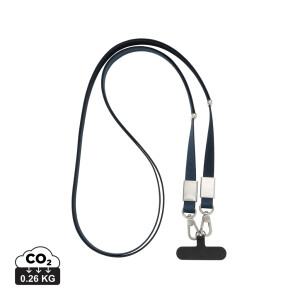 Nivo Crossbody-Handyband aus RCS recyceltem PET - Reklamnepredmety