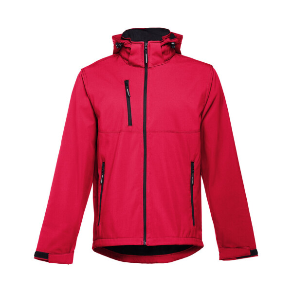 Herren-Softshell-Jacke aus Polyester und Elastan THC ZAGREB II.