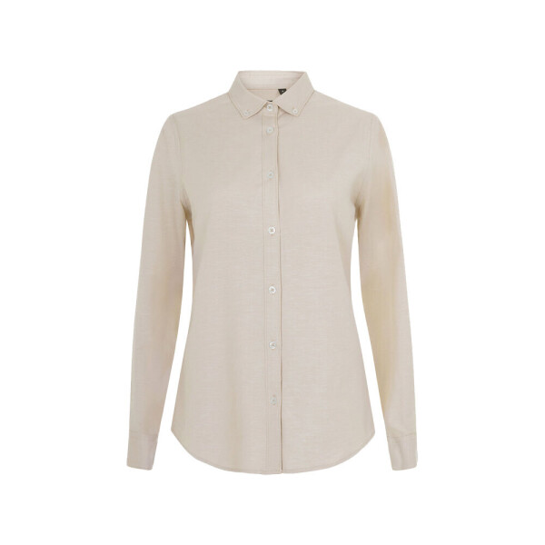 Stretch-Oxfordhemd (180 g/m²) mit langen Ärmeln für Damen VL PRITHVI WOMEN.
