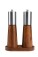 OGANO Elegantes Salz- und Pfeffermühlen-Set mit Holzständer - H2202000AJ3 - variant I H2202000AJ3