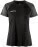 Damen Kontrast Sport Shirt Squad Go Contrast Jersey W - ps-822726-craft-tw-squad-go-contrast-jersey-w-black-granite-front-eda325ea-2351-4d1d-98fc-78eb44383f3f-web - variant 