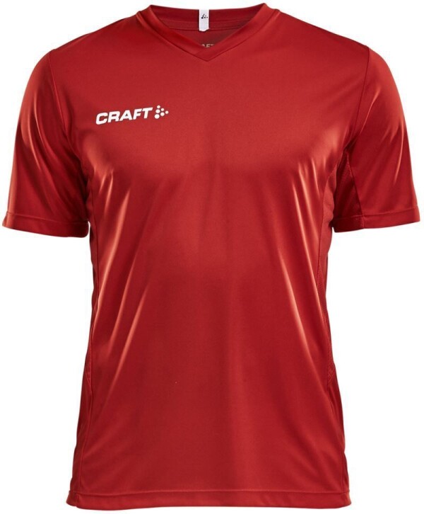Herren V-Ausschnitt Sport Shirt Squad Go Jersey Solid M