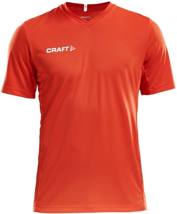 Herren V-Ausschnitt Sport Shirt Squad Go Jersey Solid M