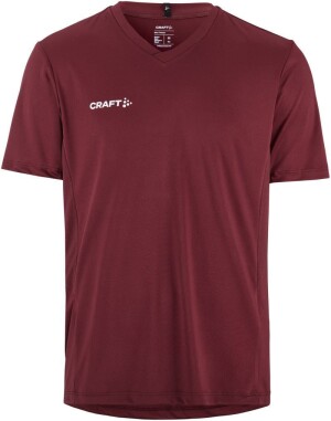 Herren V-Ausschnitt Sport Shirt Squad Go Jersey Solid M - Reklamnepredmety