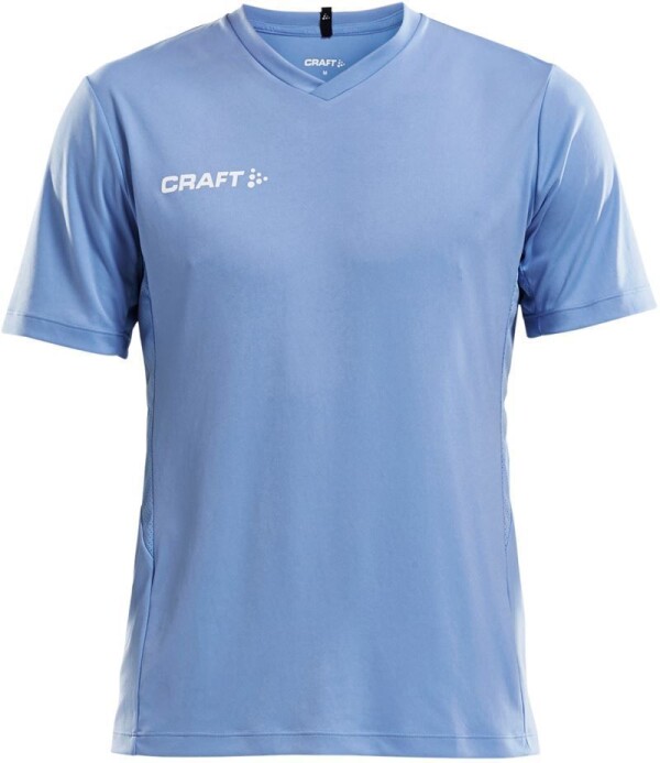 Herren V-Ausschnitt Sport Shirt Squad Go Jersey Solid M