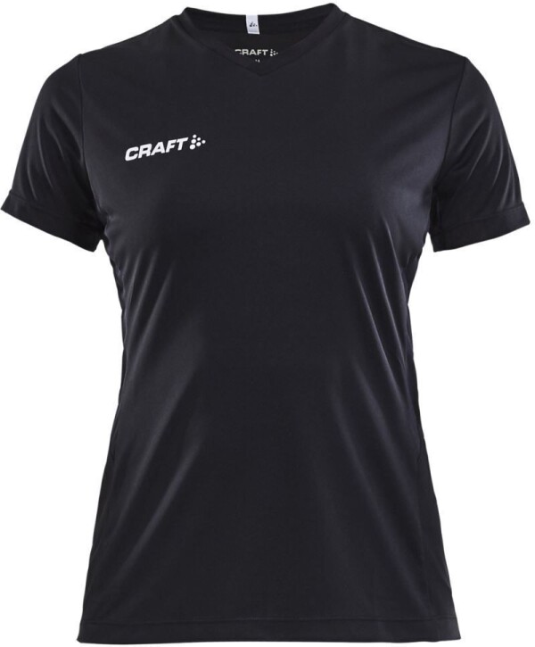 Damen V-Ausschnitt Sport Shirt Squad Go Jersey Solid W